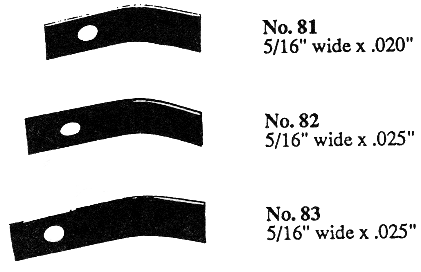 Wolff Gunsmith Blitzpak 8, 6 FlatType Trigger Return Springs, 3